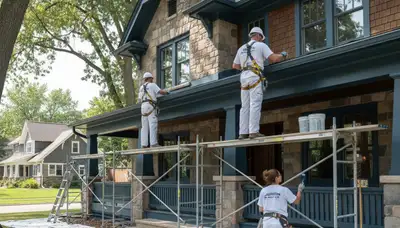 Painting services in Minneapolis, MN by Minneapolis Paint Pros, professional residential and commercial painters