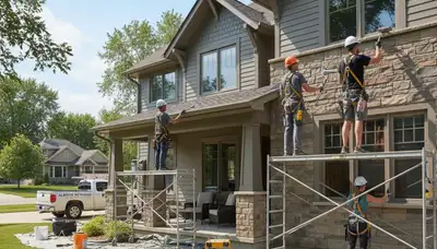 Minneapolis, MN painting contractor delivering professional interior and exterior painting services