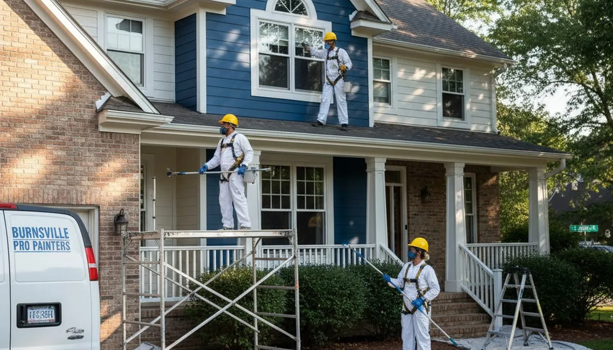 Minneapolis, MN painting contractor team providing professional interior and exterior painting services
