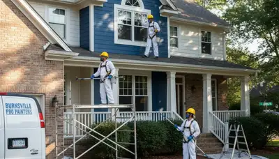 Minneapolis, MN painting contractor team providing professional interior and exterior painting services
