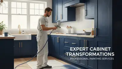 Minneapolis cabinet painting service for durable, humidity-resistant kitchen cabinet refinishing