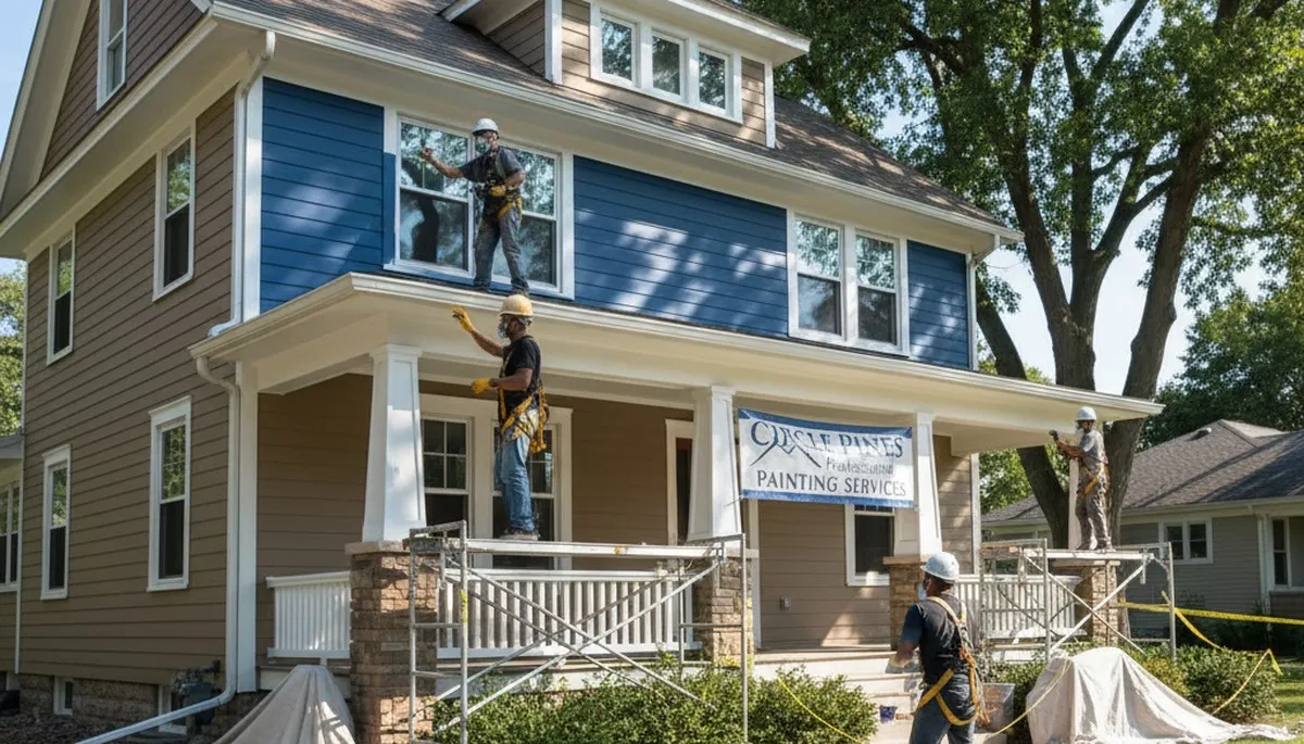 Minneapolis, MN painting contractor showcasing professional residential and commercial painting services