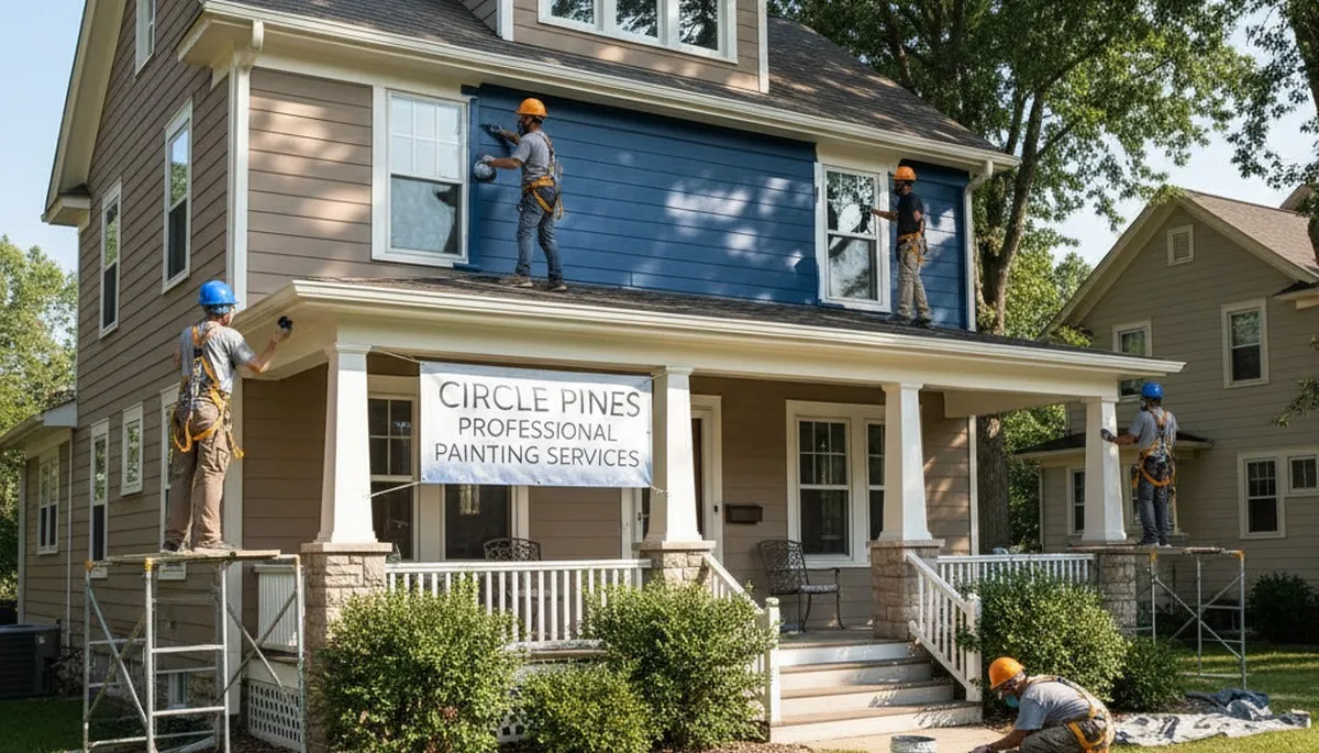 Painting contractor in Minneapolis, MN providing professional interior and exterior painting services