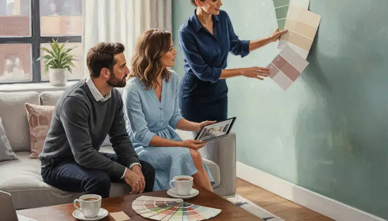 Minneapolis Paint Pros color consultation for home painting in Minneapolis, MN