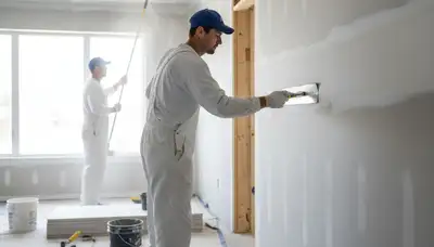 Minneapolis, MN drywall repair by painting pros patching cracks and water damage on interior walls