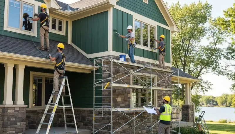 Minneapolis, MN painting professionals for residential and commercial interior and exterior painting services