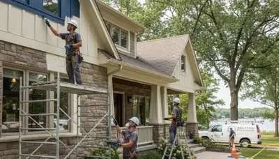 Minneapolis, MN painting contractors delivering interior and exterior house painting services