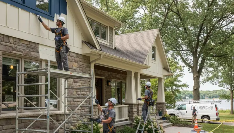 Minneapolis, MN painting contractors delivering interior and exterior house painting services