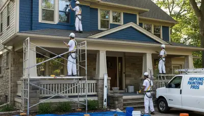 Minneapolis, MN painting contractor delivering professional interior and exterior house painting services