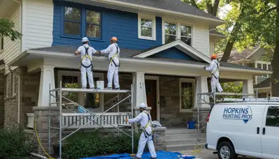 Professional painting team in Minneapolis, MN providing interior and exterior home painting services