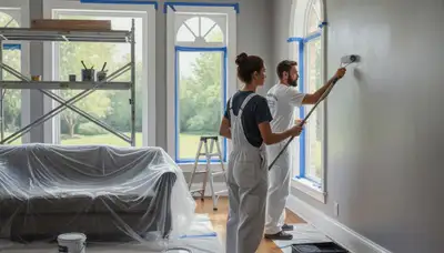 Interior house painting in Minneapolis, MN by Minneapolis Paint Pros