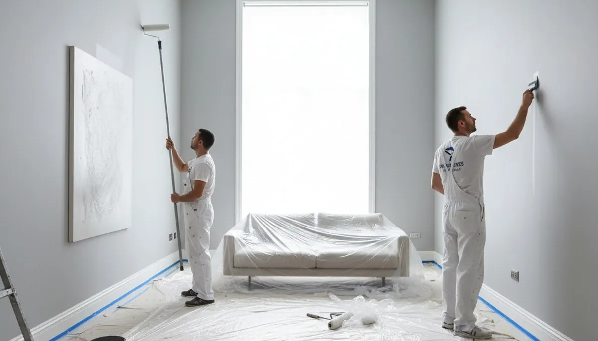Interior house painting in Minneapolis, MN by Minneapolis Paint Pros for a fresh, durable finish