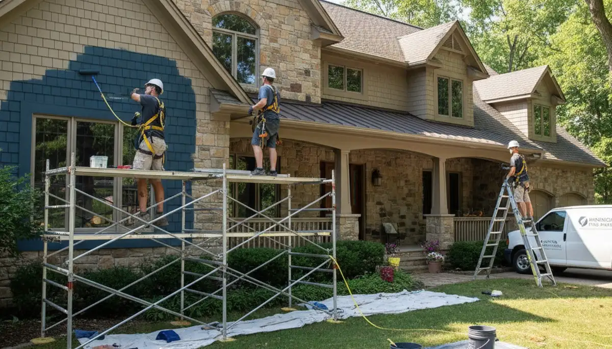 Painting contractor in Minneapolis, MN providing professional interior and exterior painting services