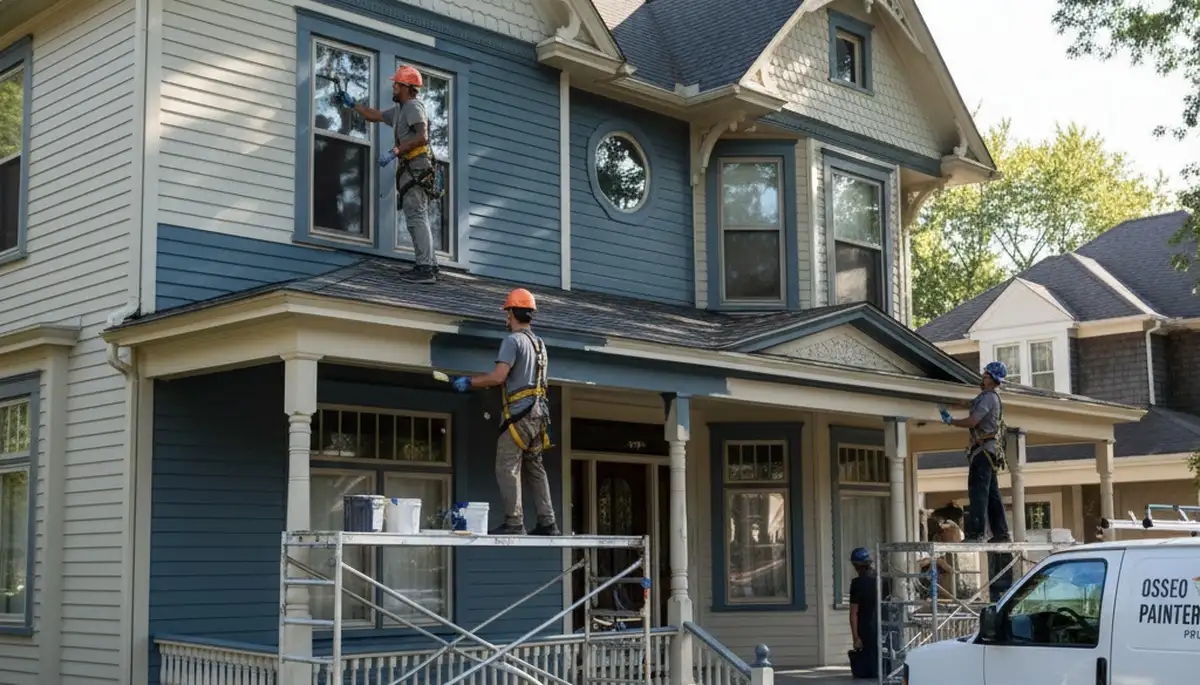 Painting contractor serving Minneapolis, MN for residential and commercial interior and exterior painting