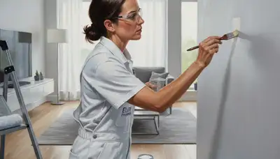 Minneapolis paint pros repairing home trim touch-ups in Minneapolis, MN