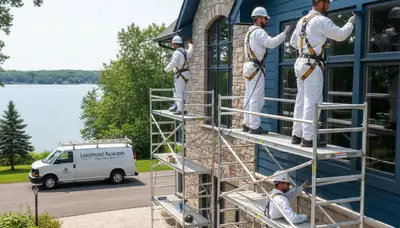 Painting contractor in Minneapolis, MN providing professional interior and exterior painting services