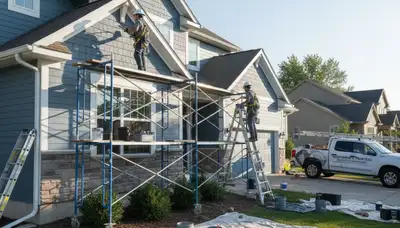 Painting contractor team serving Minneapolis, MN with professional interior and exterior painting services