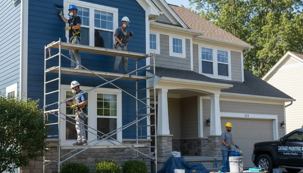 Painting contractor in Minneapolis, MN providing professional interior and exterior painting services