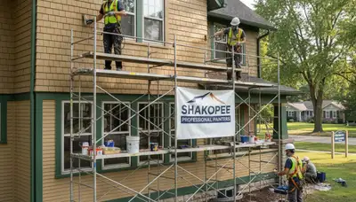 Minneapolis, MN painting contractor team providing professional interior and exterior painting services